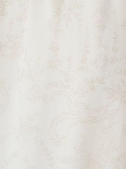 Sustainableバリエプリントロングスリーブワンピース