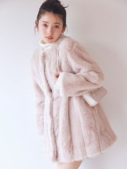 【WARM】シンプルハイネックニットプルオーバー