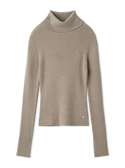 【WARM】シンプルハイネックニットプルオーバー