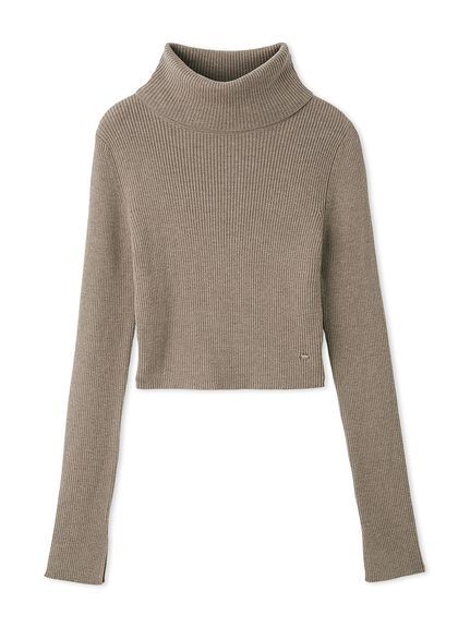 【WARM】シンプルハイネックニットプルオーバー