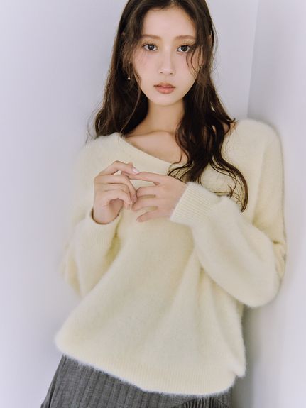 【HIGH QUALITY】フォックスアルパカ2wayプルオーバー