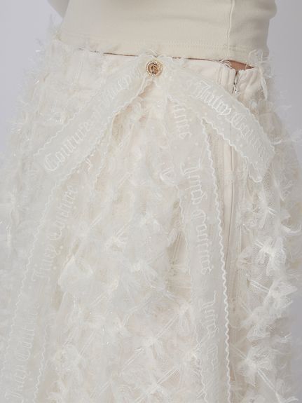 【SNIDEL×Juicy Couture】フェザーチュールスカート