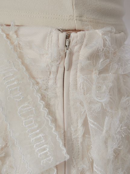 【SNIDEL×Juicy Couture】フェザーチュールスカート