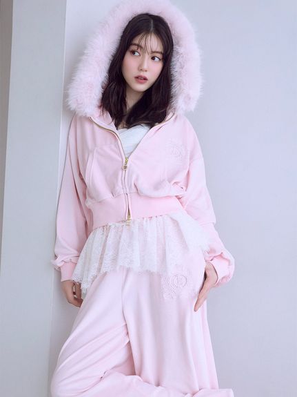 【SNIDEL×Juicy Couture】ベロアトラックパンツ