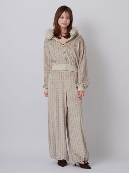 【SNIDEL×Juicy Couture】ベロアトラックパンツ
