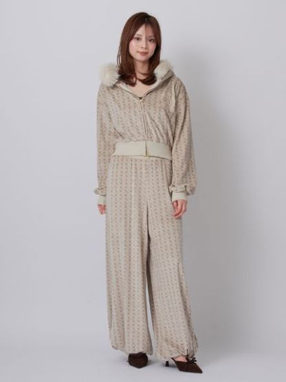 【SNIDEL×Juicy Couture】ベロアトラックパンツ