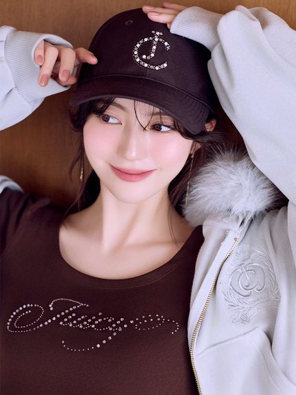 【SNIDEL×Juicy Couture】ホットフィックスショート丈ロンT