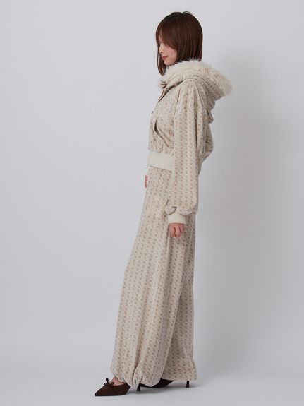 【SNIDEL×Juicy Couture】ベロアファーパーカー