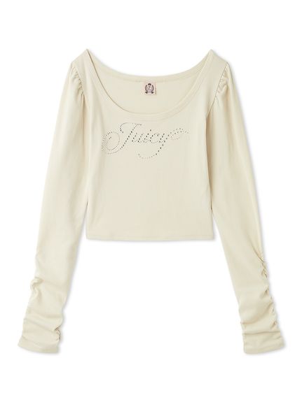 【SNIDEL×Juicy Couture】ホットフィックスショート丈ロンT