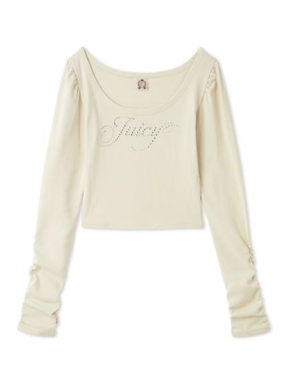 【SNIDEL×Juicy Couture】ホットフィックスショート丈ロンT