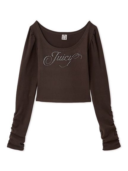 【SNIDEL×Juicy Couture】ホットフィックスショート丈ロンT
