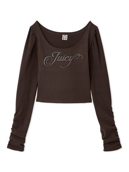 【SNIDEL×Juicy Couture】ホットフィックスショート丈ロンT