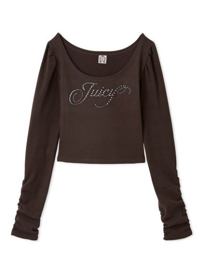 【SNIDEL×Juicy Couture】ホットフィックスショート丈ロンT