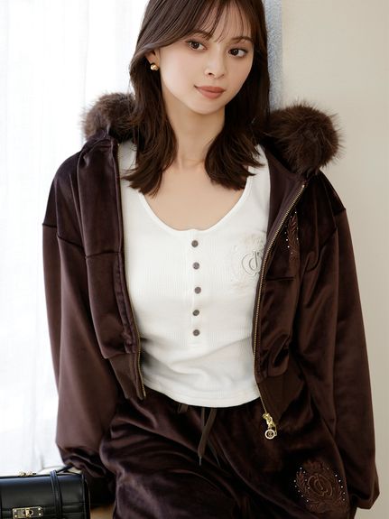 【SNIDEL×Juicy Couture】サーマルプルオーバー