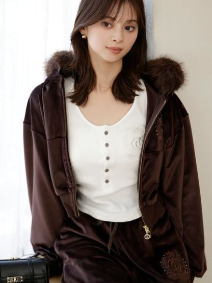 【SNIDEL×Juicy Couture】サーマルプルオーバー