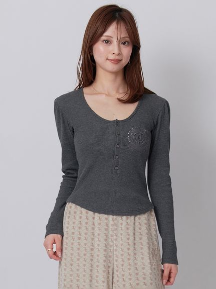 【SNIDEL×Juicy Couture】サーマルプルオーバー