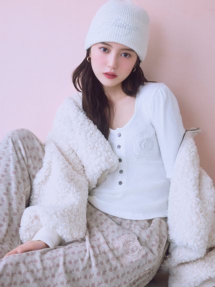 【SNIDEL×Juicy Couture】サーマルプルオーバー