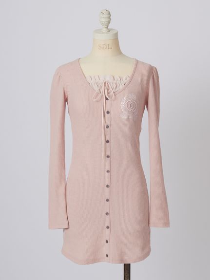【SNIDEL×Juicy Couture】サーマルレイヤードワンピース