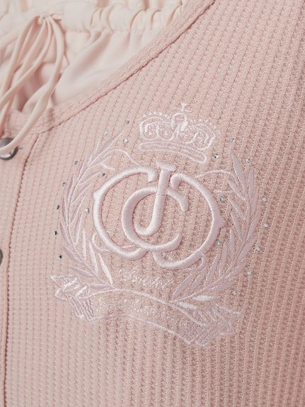 【SNIDEL×Juicy Couture】サーマルレイヤードワンピース