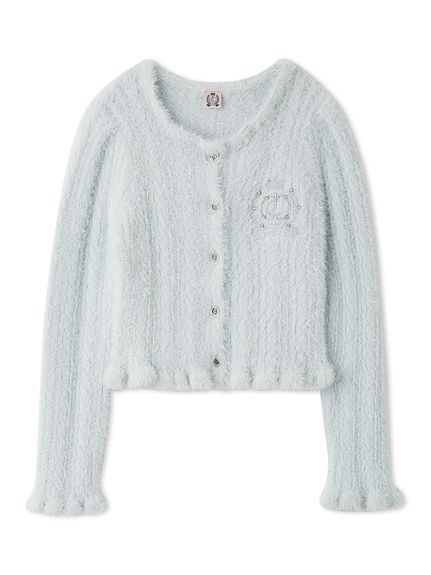 【SNIDEL×Juicy Couture】フェザーケーブルカーディガン