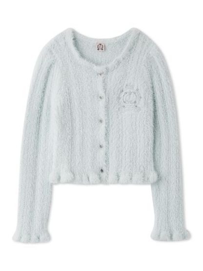 【SNIDEL×Juicy Couture】フェザーケーブルカーディガン