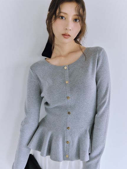 ビッグリボンビジューバレッタ