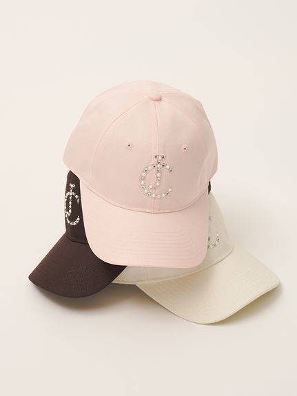 【SNIDEL×Juicy Couture】ストーンロゴキャップ