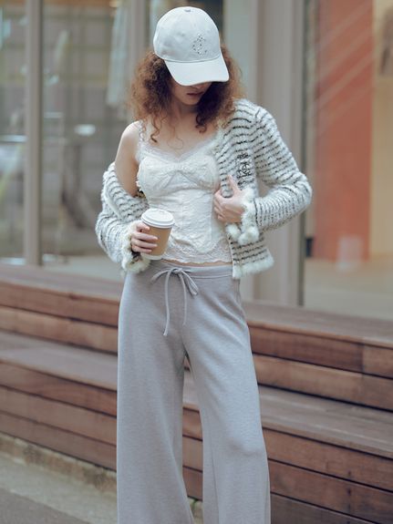 【SNIDEL×Juicy Couture】ストーンロゴキャップ