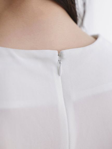 【WEB限定】リボンペプラムベロアトップス