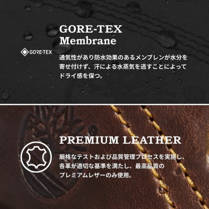 Timbethtrland ヘリテージ GTX モックトゥ ミッド メンズ