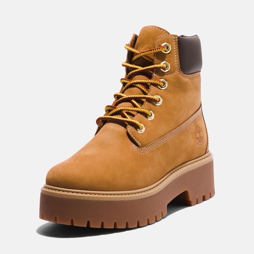 Timbethtrland ストーンストリート 6インチ ウォータープルーフ ブーツ レディース