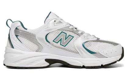 New Balance 530 ホワイト／シルバー／グリーン（MR530AB） 商品画像 2