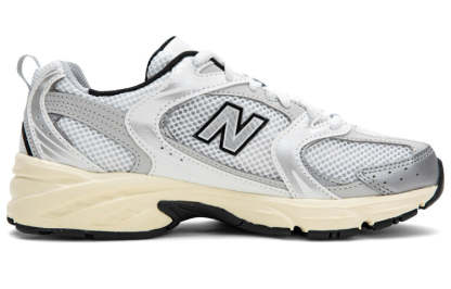 New Balance 530 ホワイト／メタリックシルバー／ブラック（MR530TA） 商品画像 2