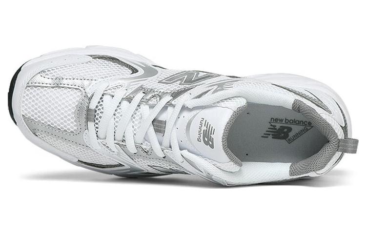New Balance 530 ホワイト／メタリックシルバー（MR530AD） 商品画像 4