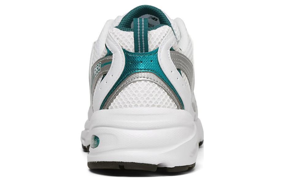 New Balance 530 ホワイト／シルバー／グリーン（MR530AB） 商品画像 5