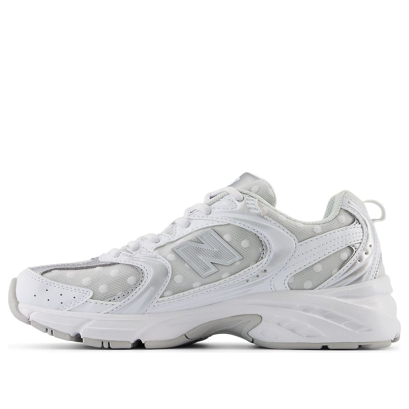 New Balance 530 ホワイト／ポルカドット（U530HFW） 商品画像 1