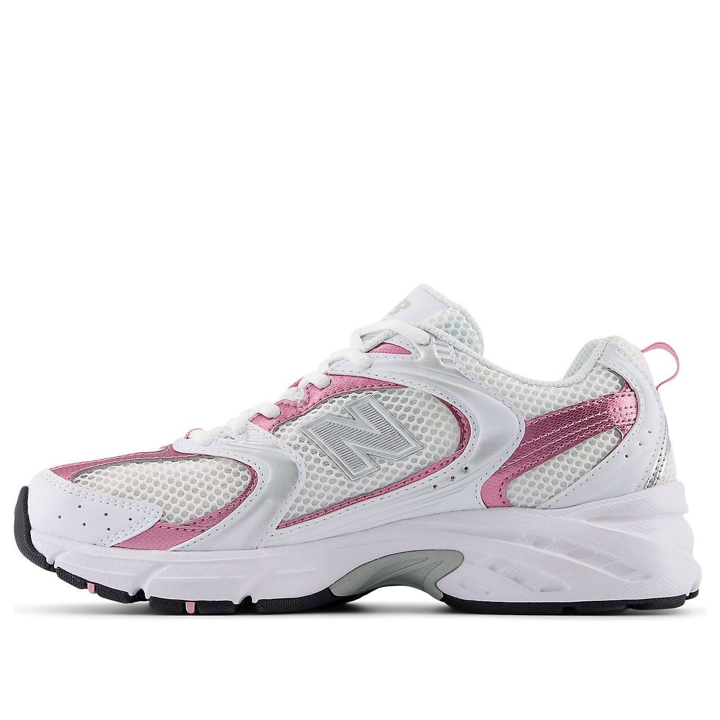 New Balance 530 ホワイト／ピンクシュガー（MR530PK） 商品画像 1