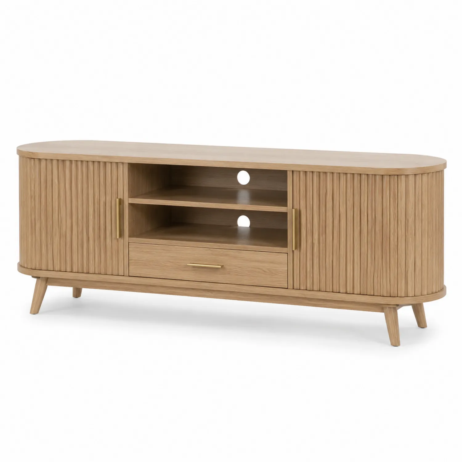 Szafka RTV drewniana dąb 150 cm