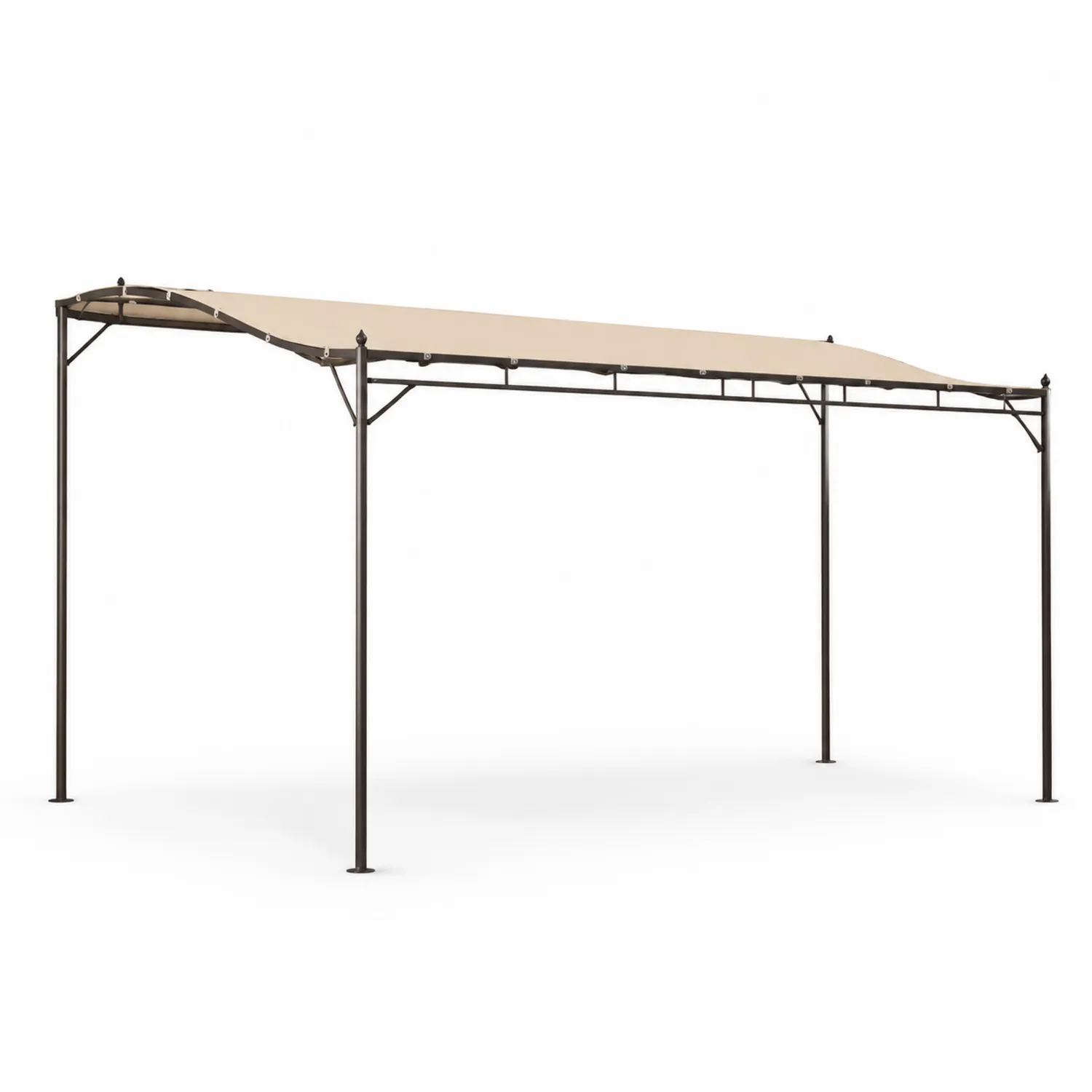 Markiza prostokątna 300x250 cm stal polietylen