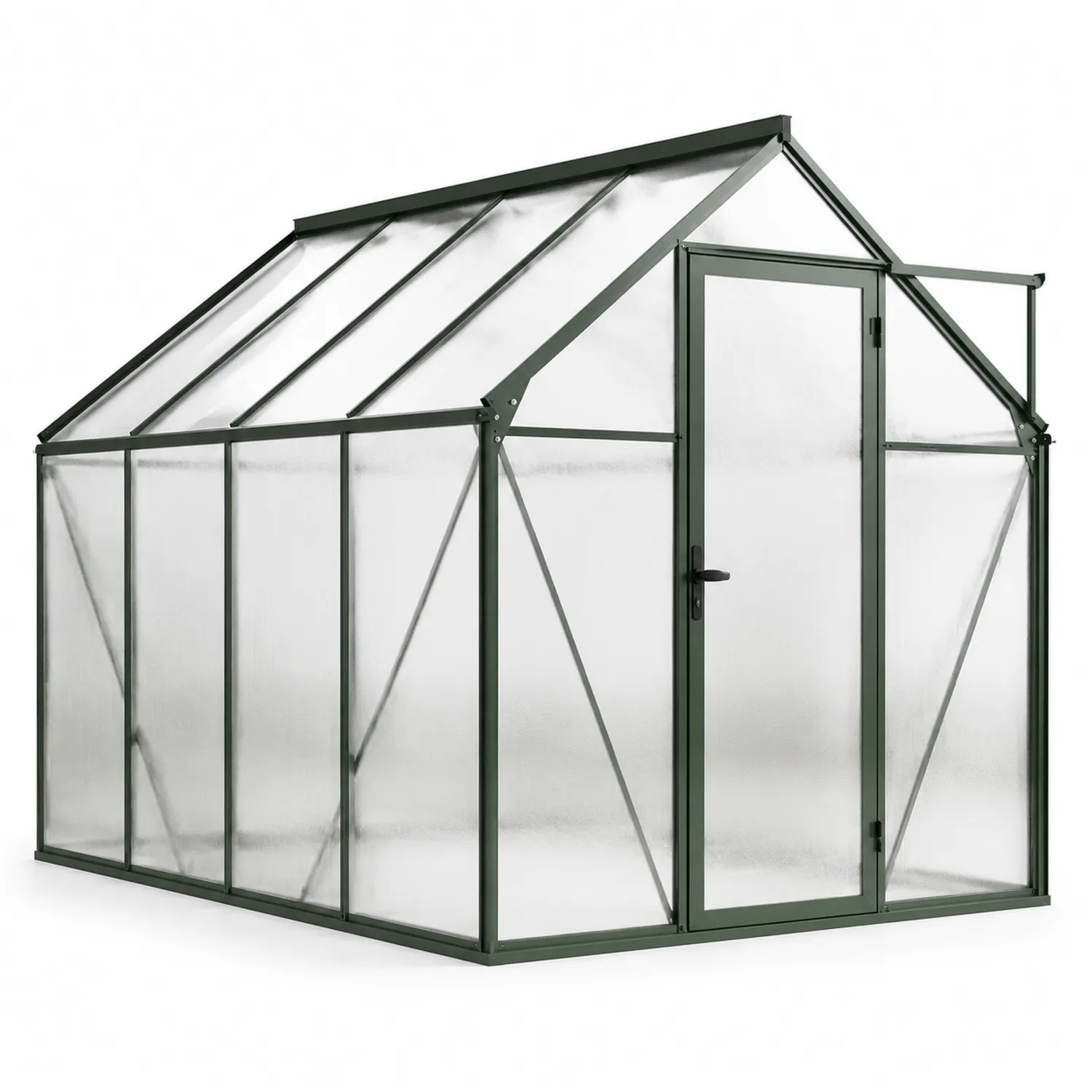 Szklarnia z aluminium i poliwęglanu 195x190x120 cm