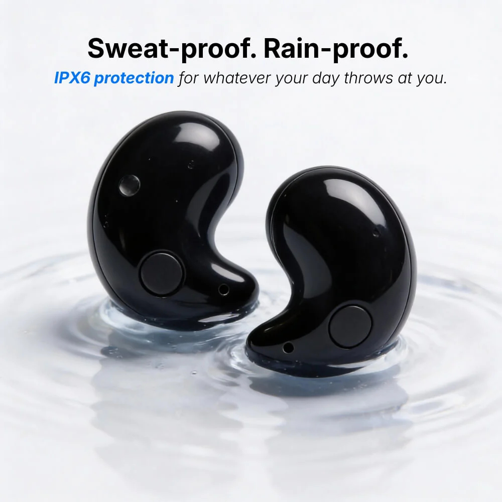 Ultra-thin sleep earbuds for side sleepers
