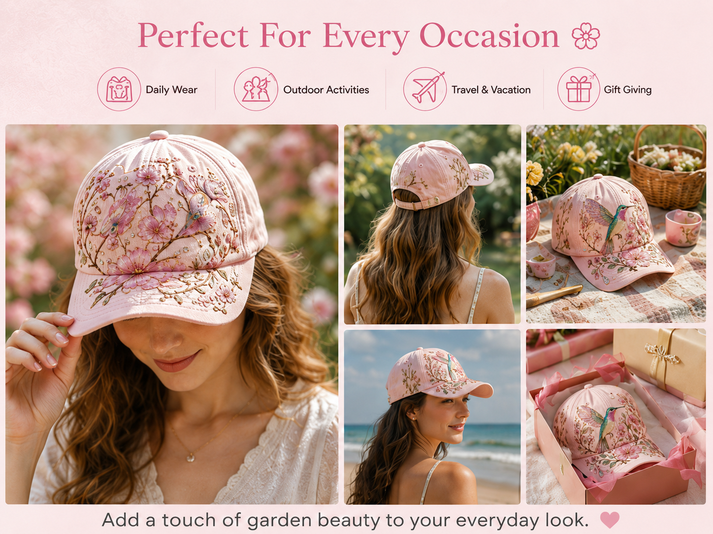 2026 Garden Morning Baseball Cap