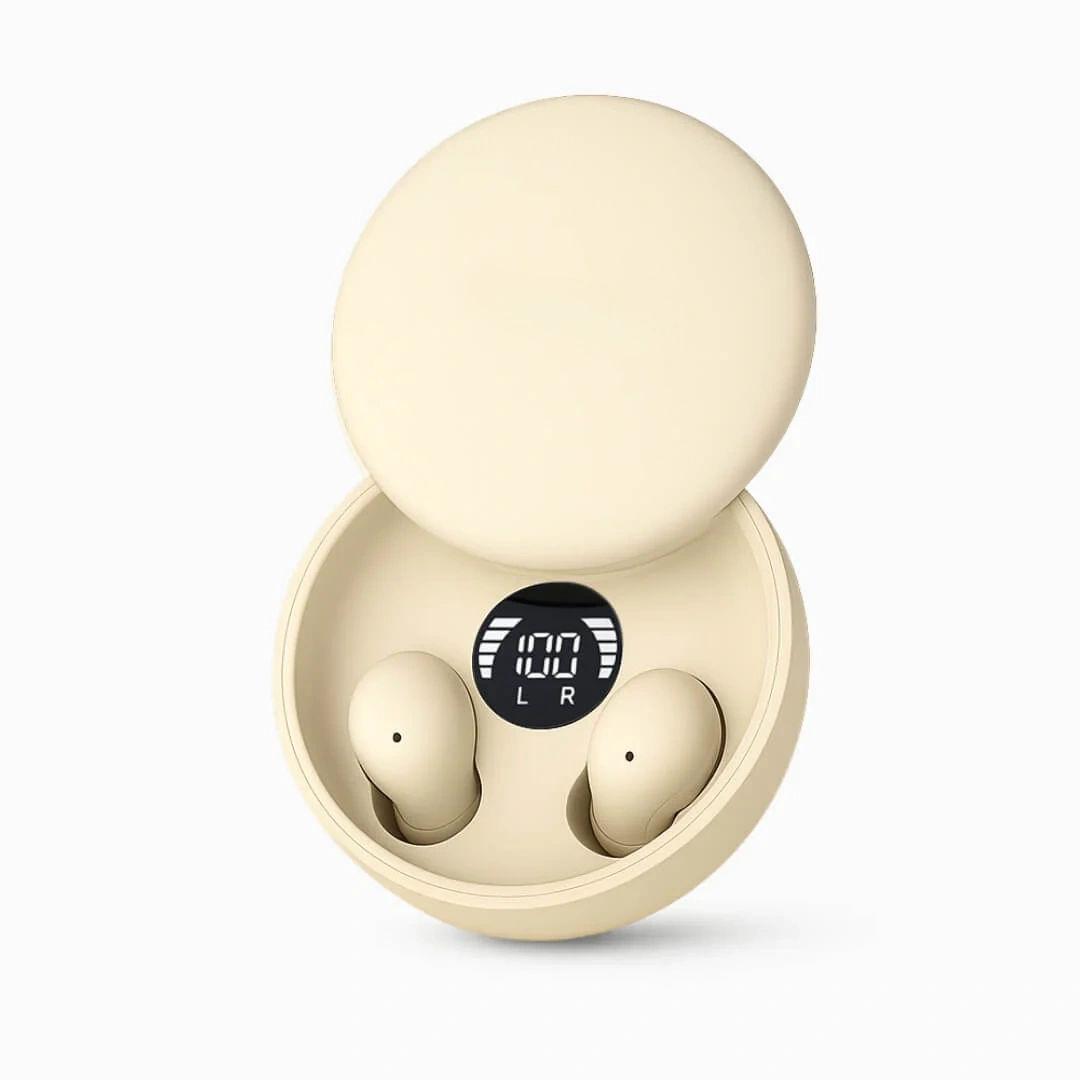 Ultra-slim sleep earbuds for side sleepers
