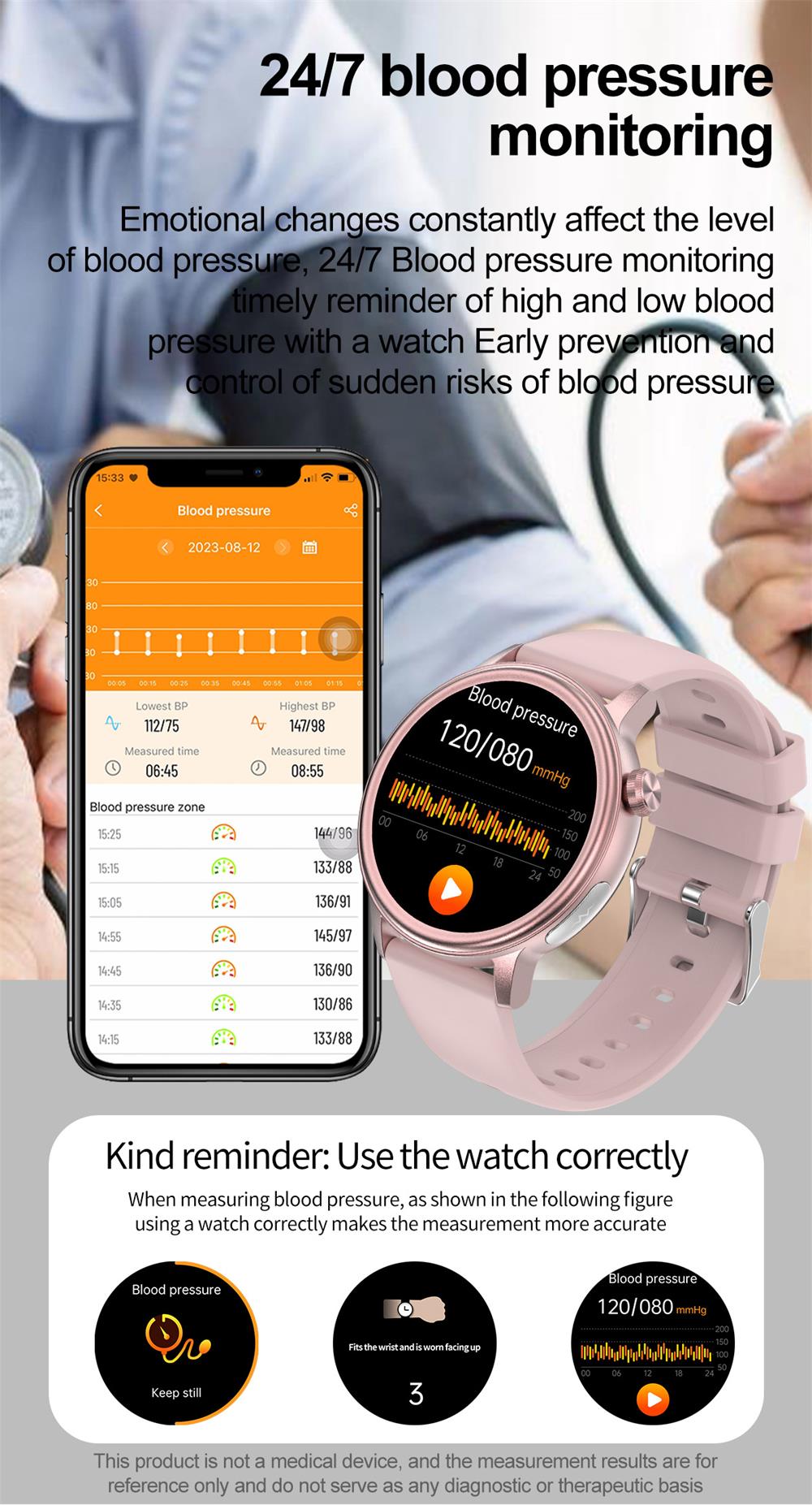 PRO 7 ECG Blood Sugar 30s Intelligent Micro Examination Blood oxygen Monitoring Health Smartwatch