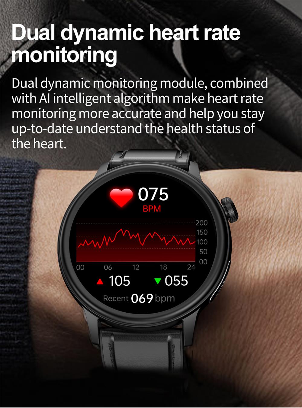 PRO 7 ECG Blood Sugar 30s Intelligent Micro Examination Blood oxygen Monitoring Health Smartwatch