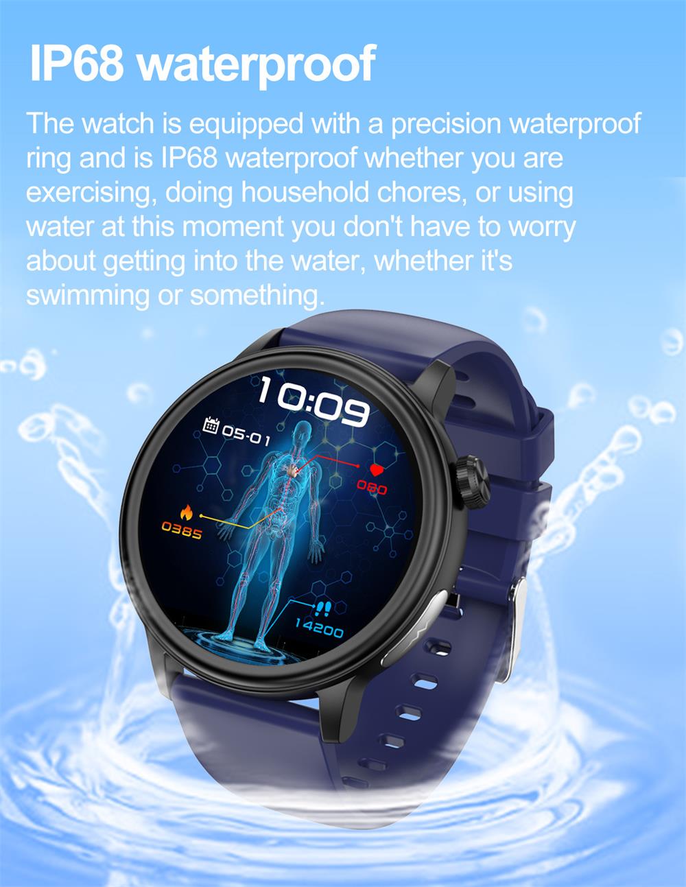 PRO 7 ECG Blood Sugar 30s Intelligent Micro Examination Blood oxygen Monitoring Health Smartwatch