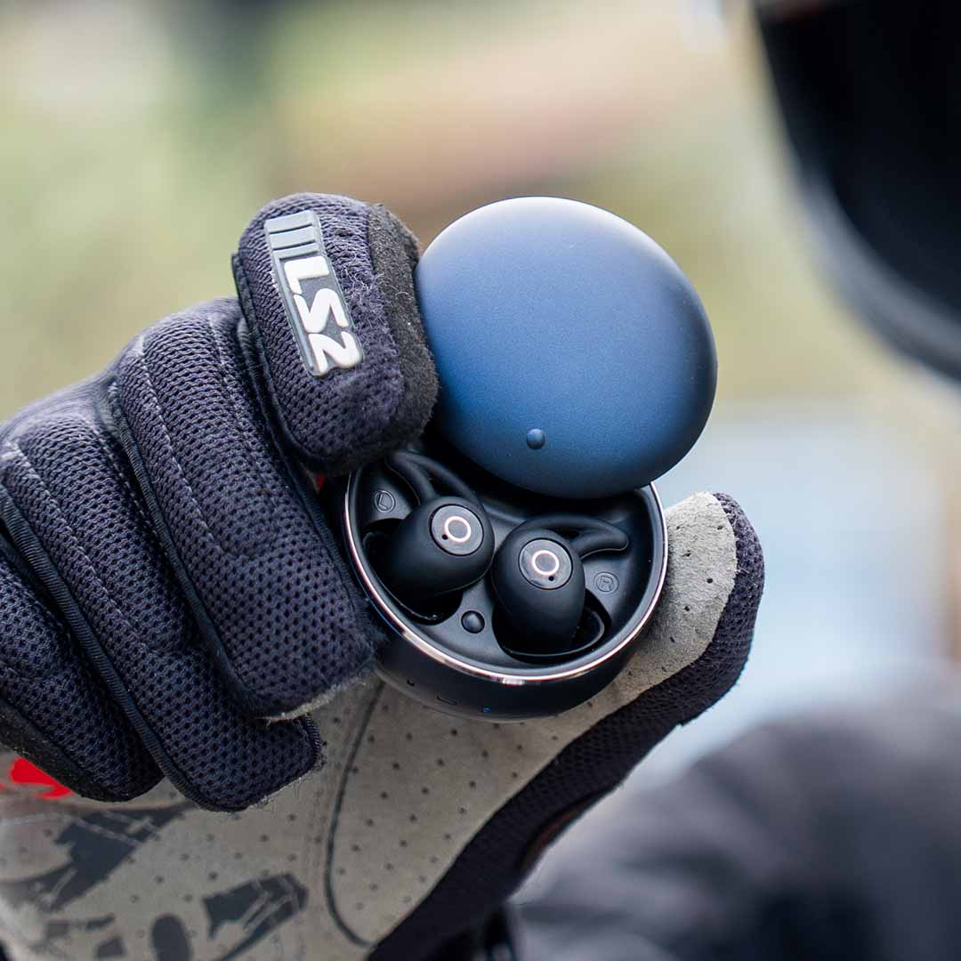 Motorcycle Earbuds for Helmet Riding – Low Profile Bluetooth Earphones