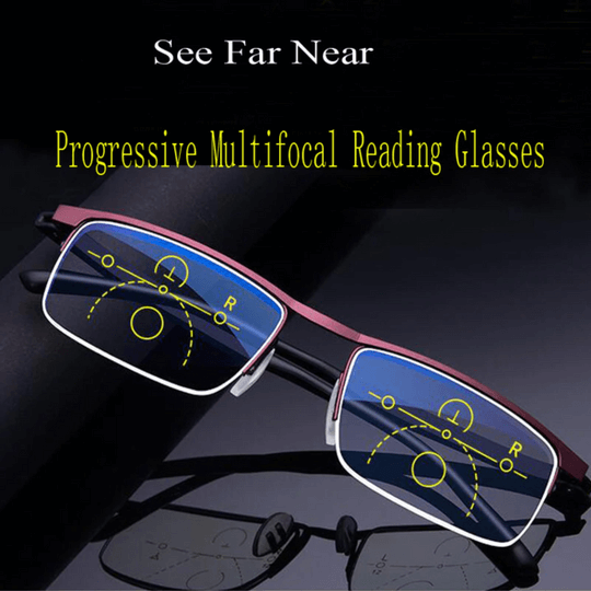 German Intelligent Progressive Glasses for Clear Vision