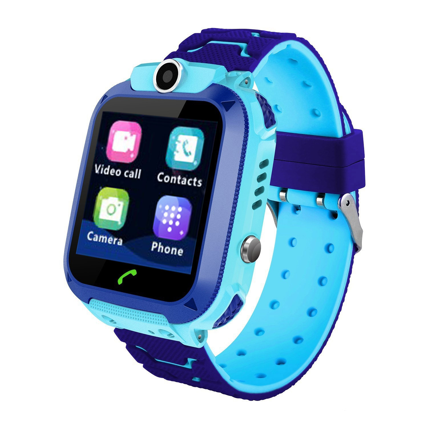 Kids Smart Watch with GPS Real-Time Location Tracker Safety Watch