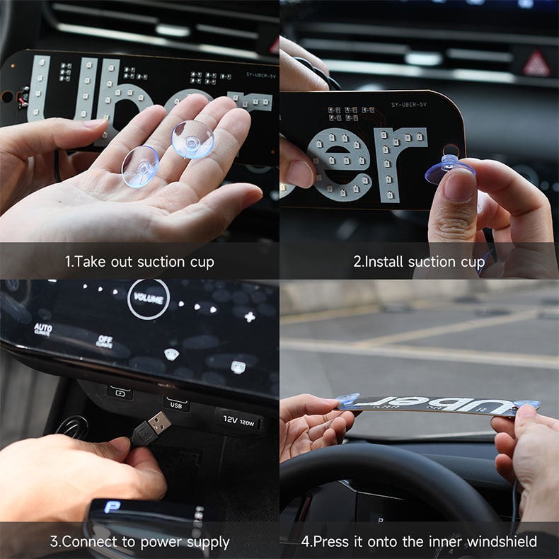 Uber Sign Light for Car